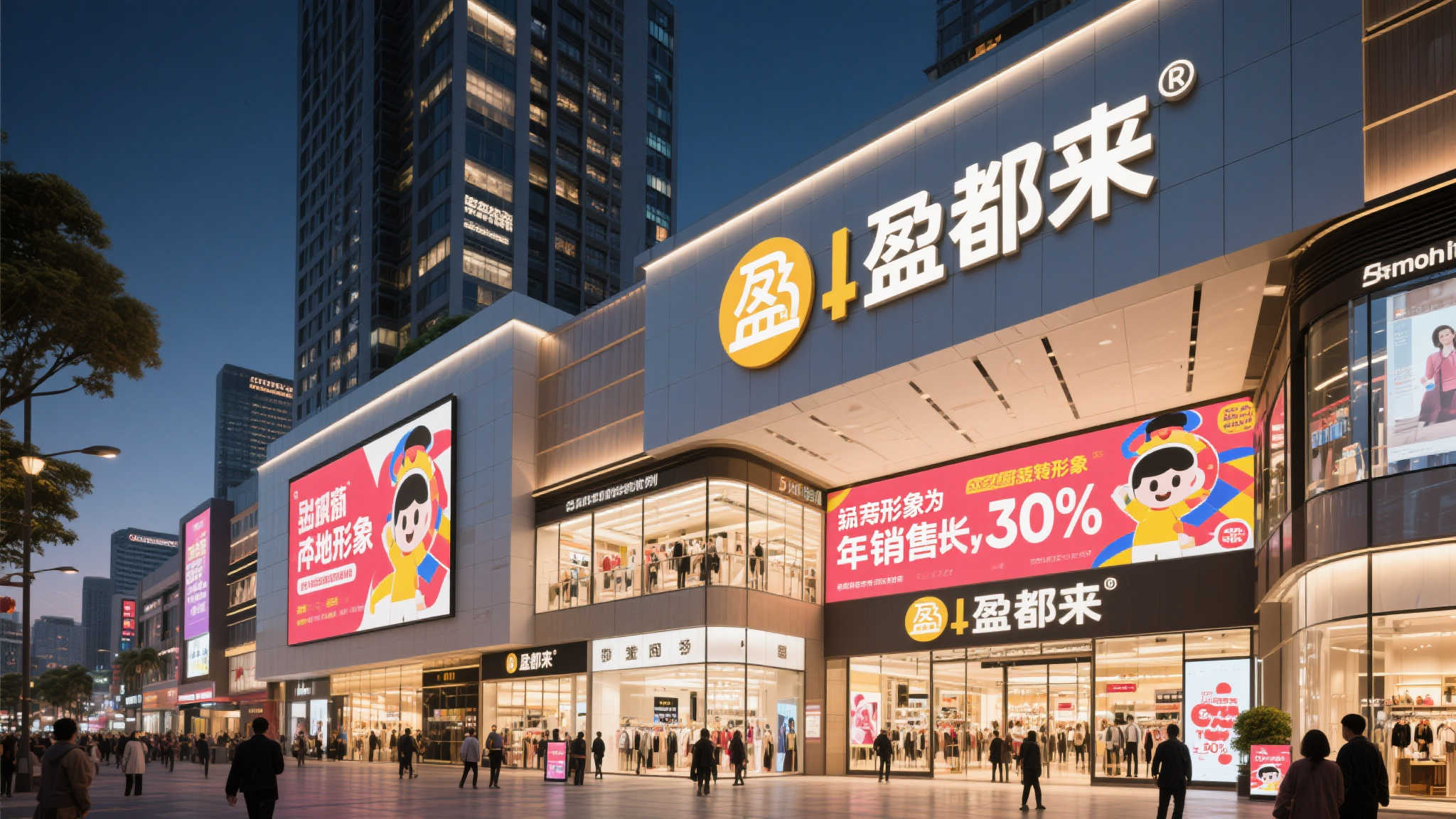 胖都来商场更名盈都来,焕新启航 胖都来商场更名盈都来,焕新启航