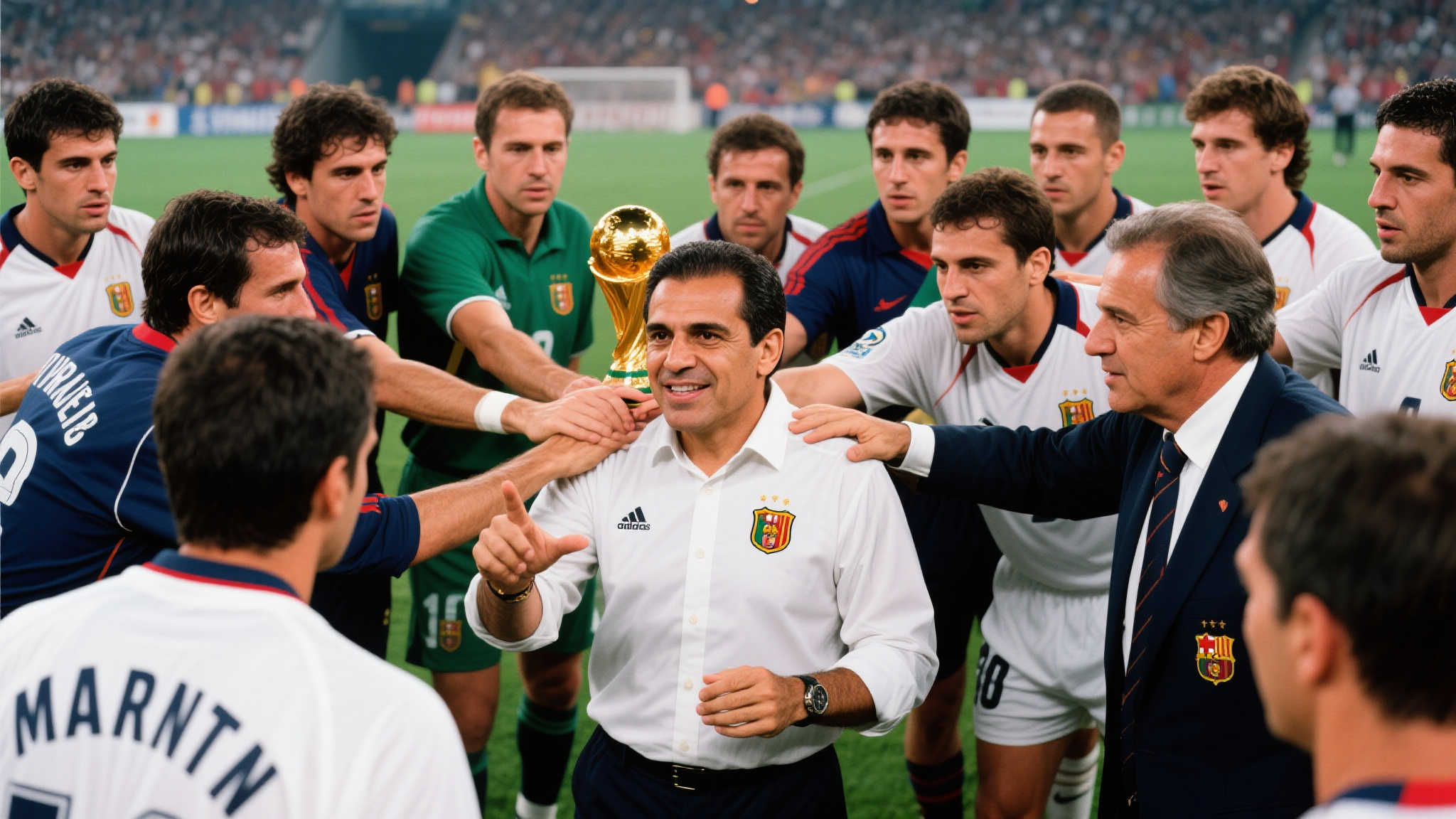 一支成功的球队离不开强大的凝聚力，正如马丁内斯所说